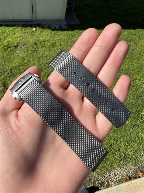 omega titanium mesh bracelet